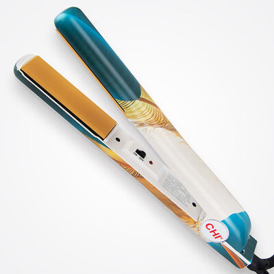 1 Inch Ceramic Hairstyling Iron - Teal Tropics